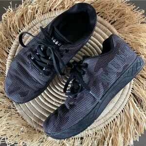 NOBULL Outwork Black And Gray Camouflage Trainers W 6.5 M 5